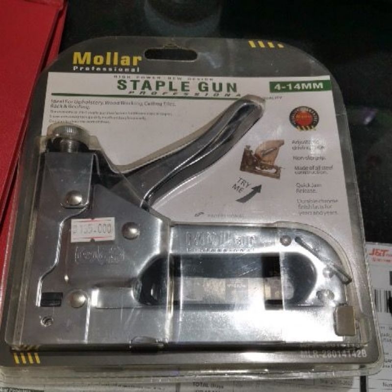 

Staples tembak stapler gun Mollar 4-14mm