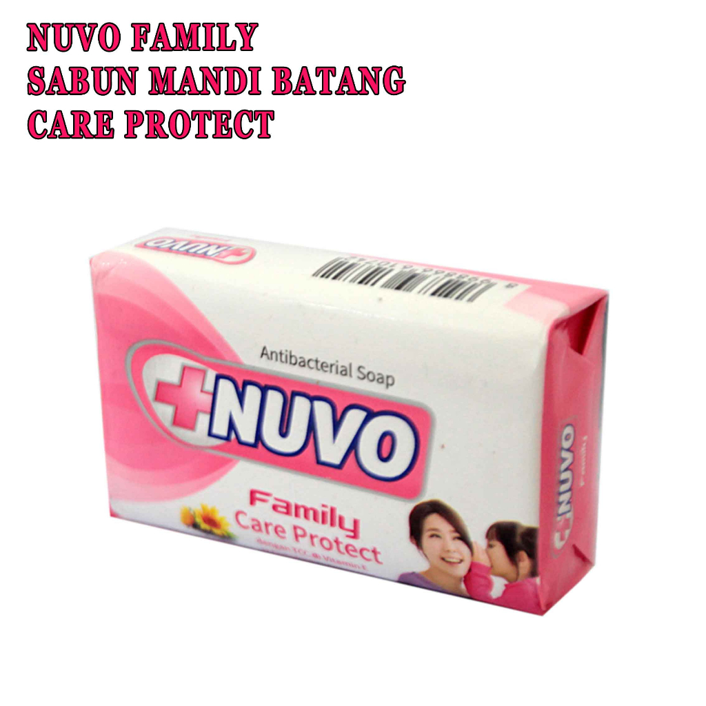 Sabun Mandi Nuvo Batang* Nuvo Family Care Protect* 76g