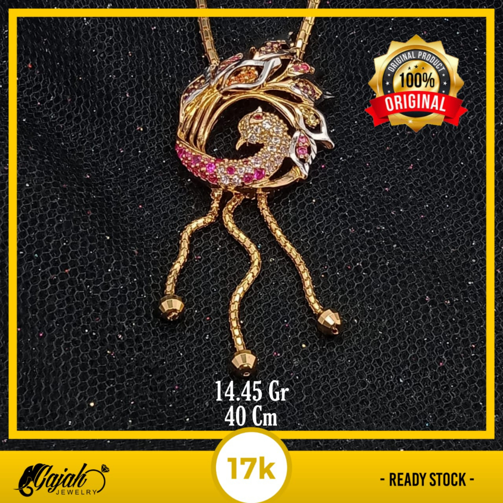 Kalung Emas 17K - 14.45 Gr Kadar 750 - 4670