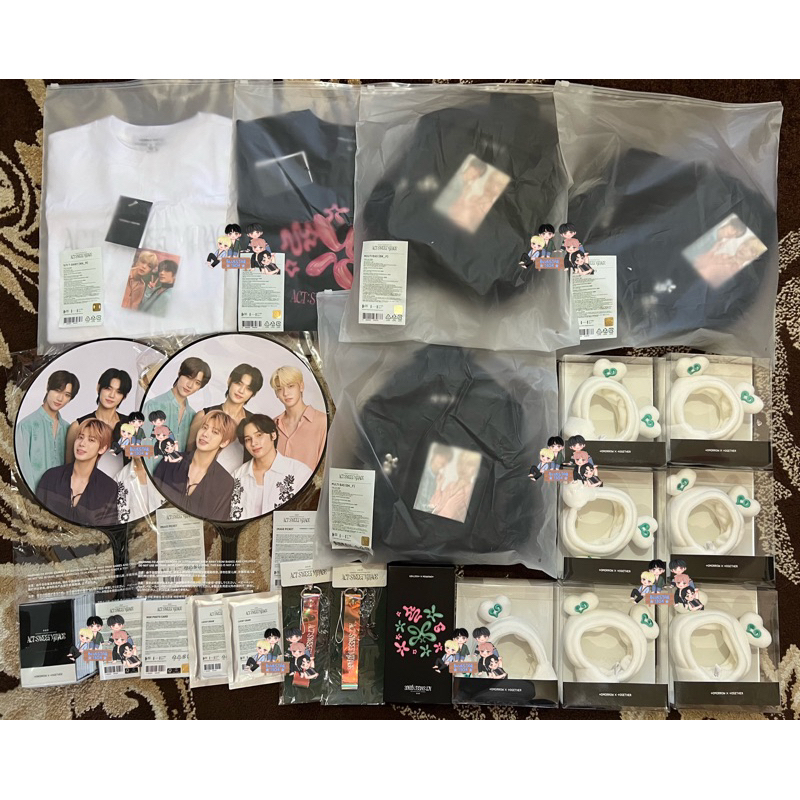 [PELUNASAN] TXT WORLD TOUR ACT:SWEET MIRAGE MERCH JAPAN GLOBAL PHOTOCARD COVER LIGHTSTICK MOABONG LU