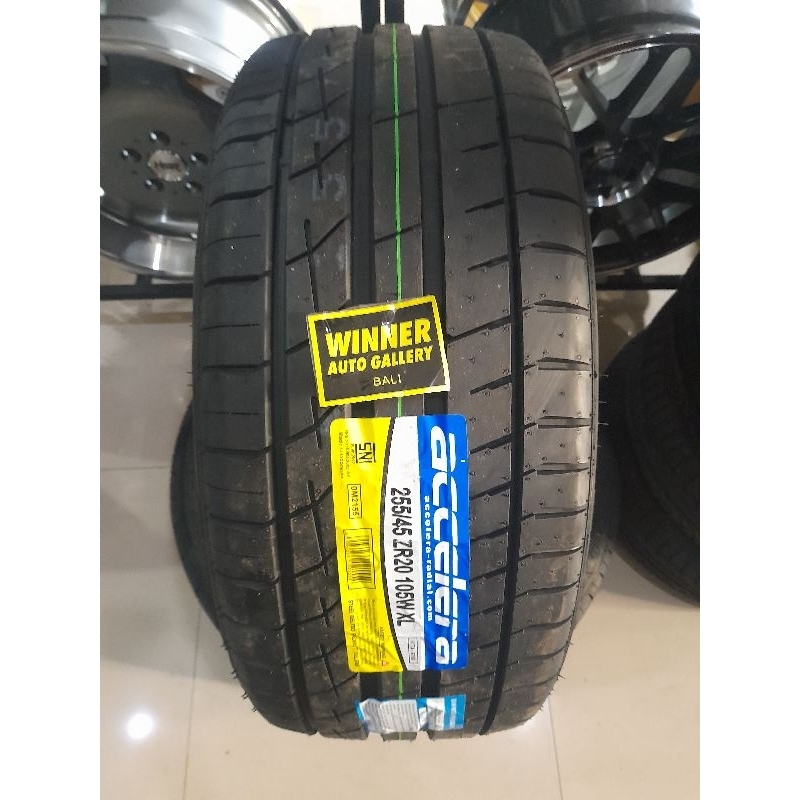BAN MOBIL MURAH RING 20 - BAN MOBIL SUV MURAH BALI 255 45 R20 ACCELERA RADIAL