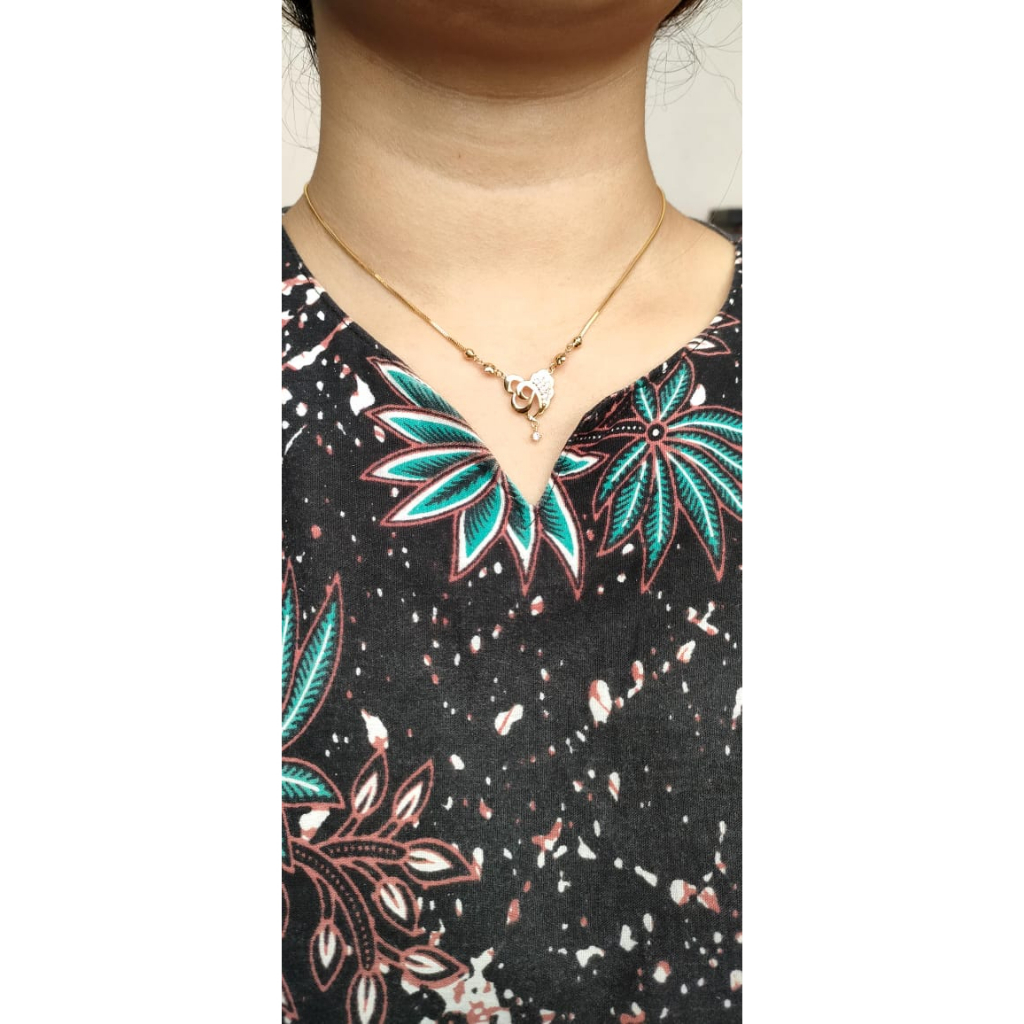 Kalung Emas 17K - 3.9 Gr Kadar 750 - 4677