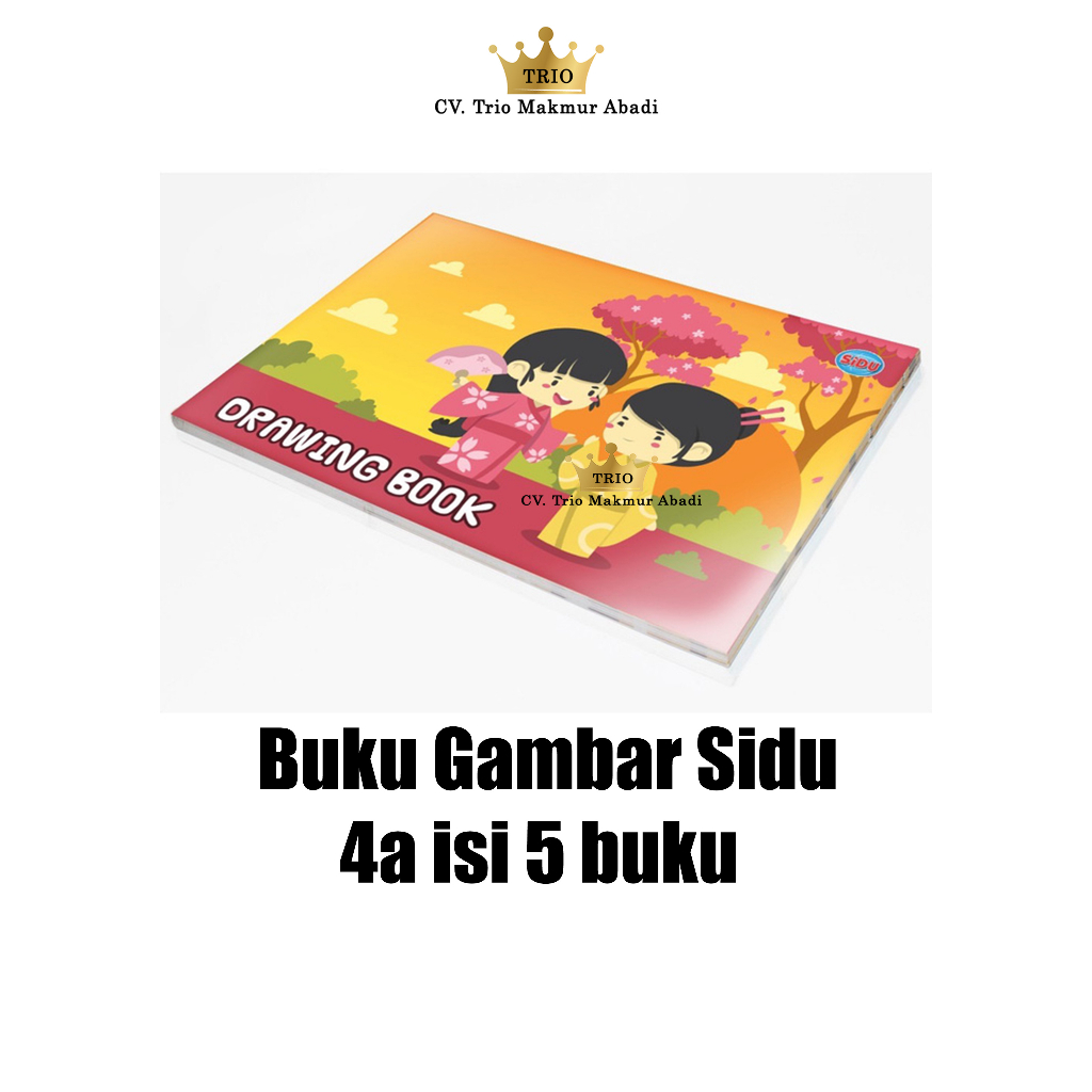 

Buku Gambar A4 Isi 5 buku / Buku Gambar A4 1 pack (Gratis Pensil Warna Acak)