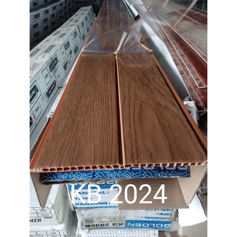 Plafon PVC Golden KB 2024 Atap Rumah Modern Minimalis Murah Banyak Warna Anti Rayap