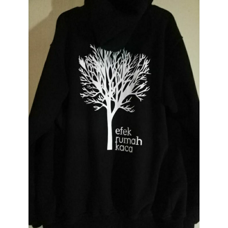 Zip Hoodie Efek Rumah Kaca