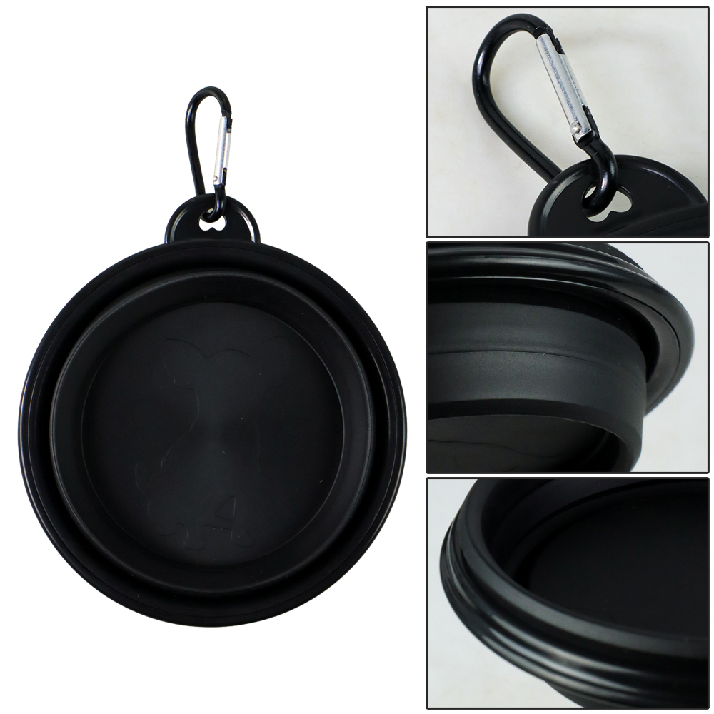 Mangkok Lipat Mini Traveling Camping Keychain