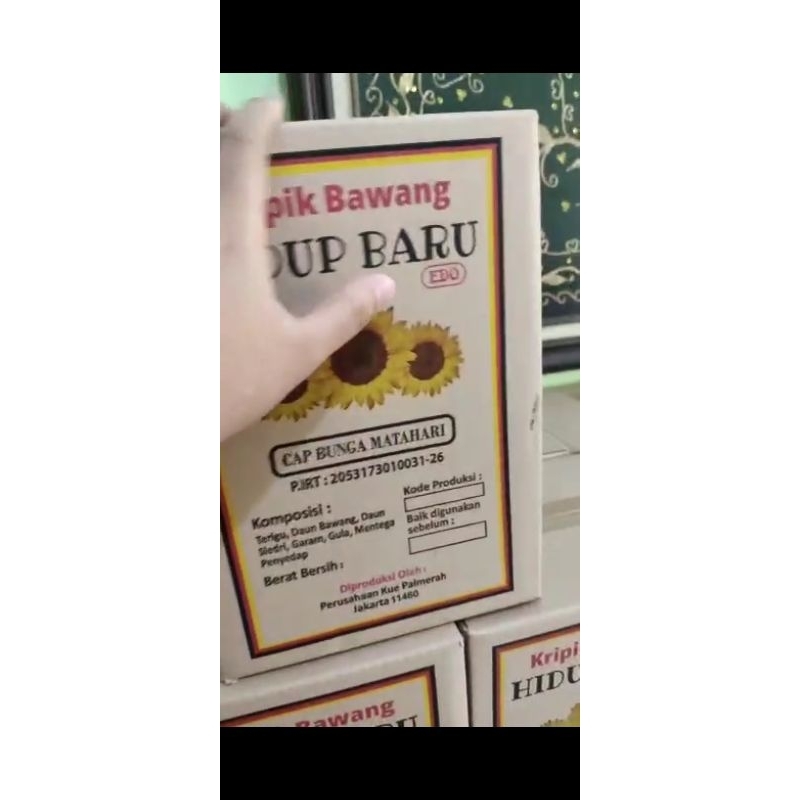 

Keripik bawang Hidup baru cap bunga matahari