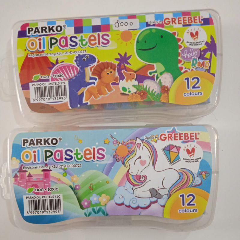 

crayon oil pastels 12 warna