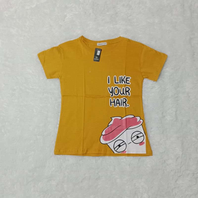 KAOS ANAK PEREMPUAN NEVADA || KAOS ANAK CEWEK NEVADA || KAOS NEVADA ANAK CEWEK
