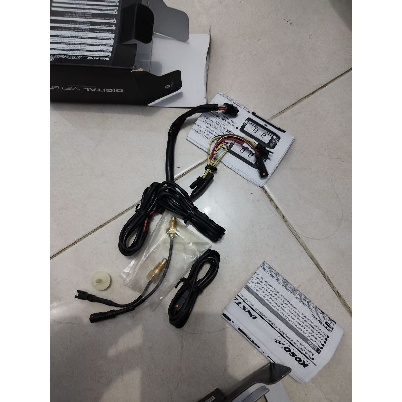 Koso efimeter wiring kabel