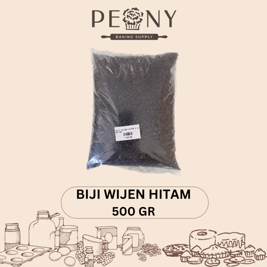 BIJI WIJEN HITAM 1 KG, 500 GR, 250 GR