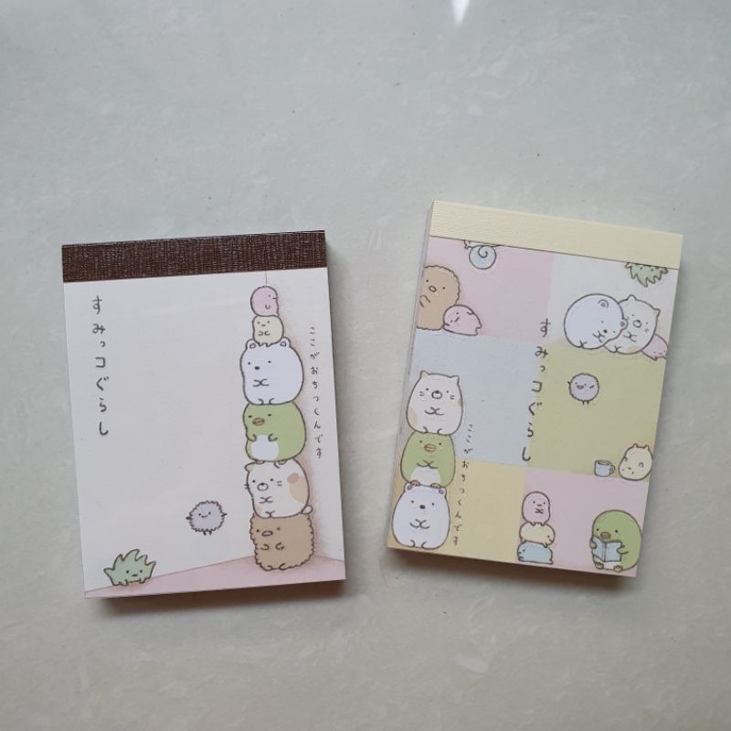 

mini memo pad sumikko gurashi