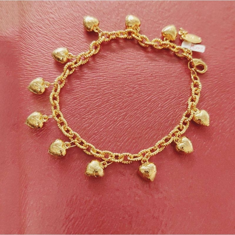 Gelang lapis emas 18k