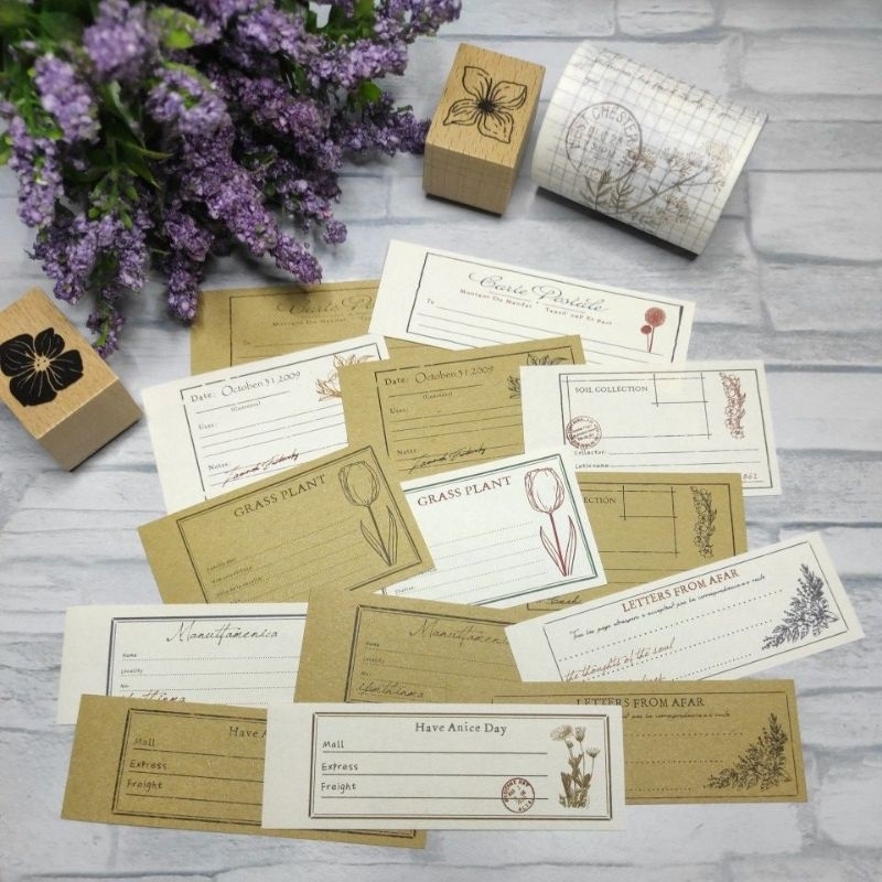 

Memo Pad Vintage KIT 14 pcs