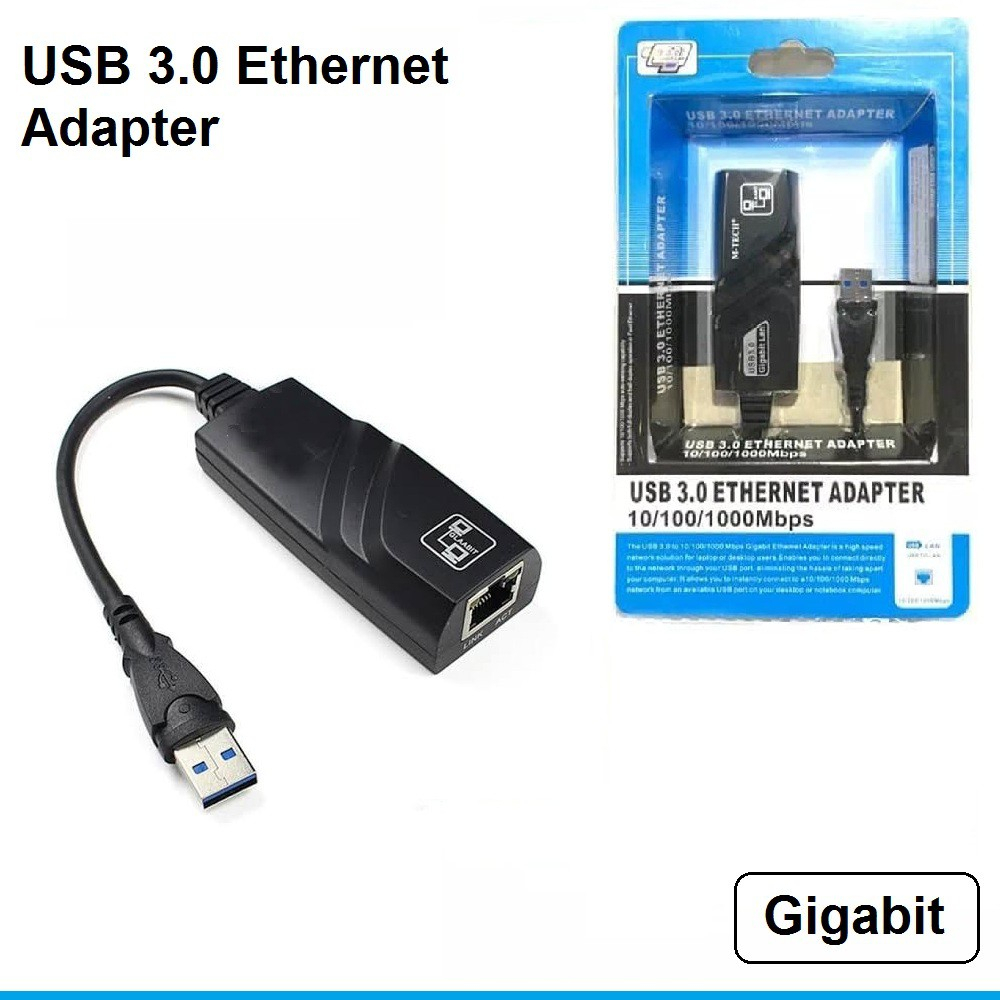TUKUYU-PROMO SUKSES-USB 3.0 LAN - USB 3.0 GIGABIT ETHERNET Adaptor