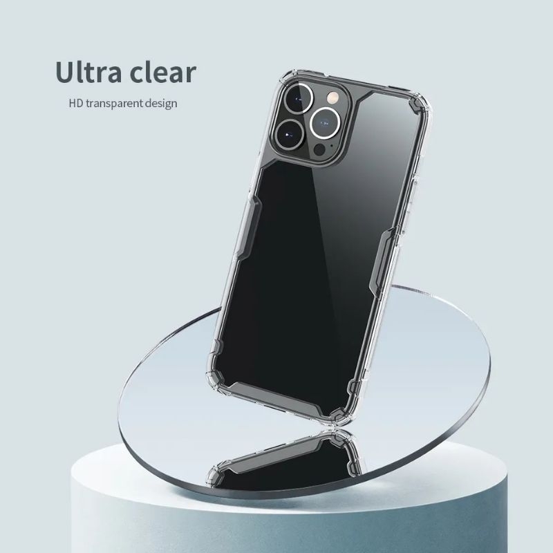 Nillkin iPhone 14 Pro Max Nature Pro Clear Transparan 2 Tones Anti ShockProof