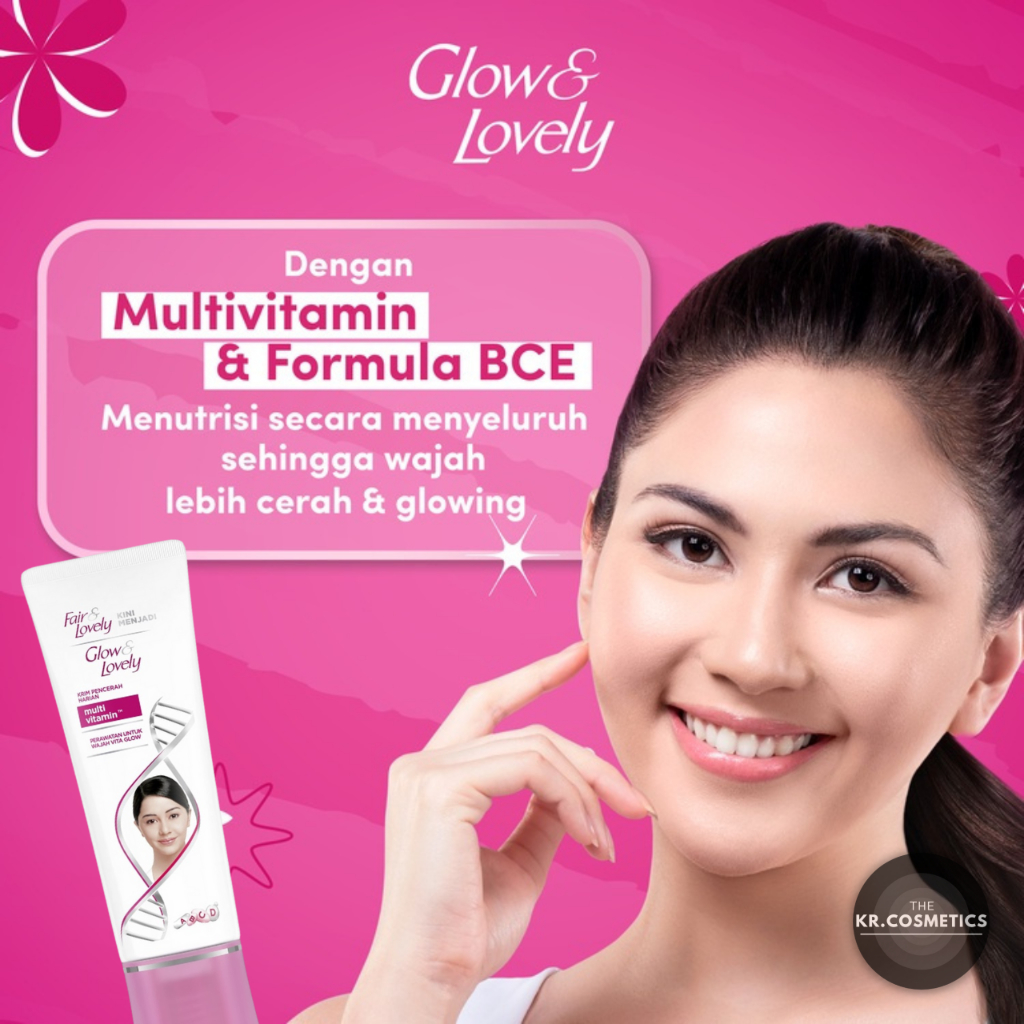 FAIR &amp; LOVELY glow &amp; lovely moisturizer 20gr