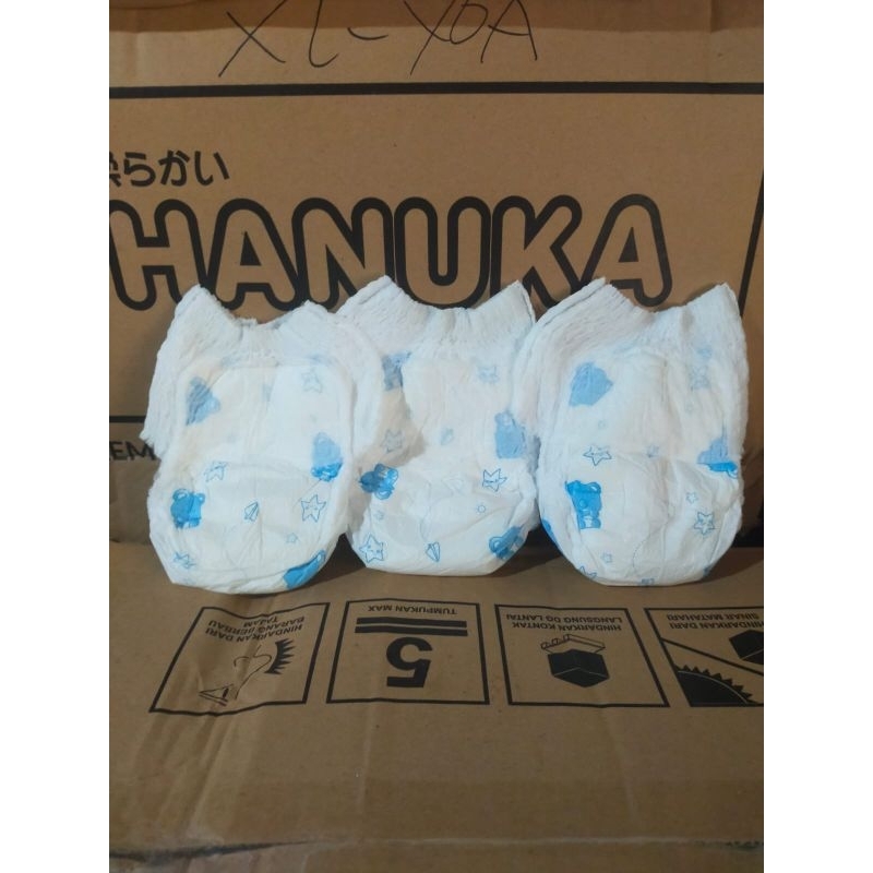 PAMPERS HANUKA YOA/MAMAMIA/FLUFFY size S M L XL ISI 50PCS