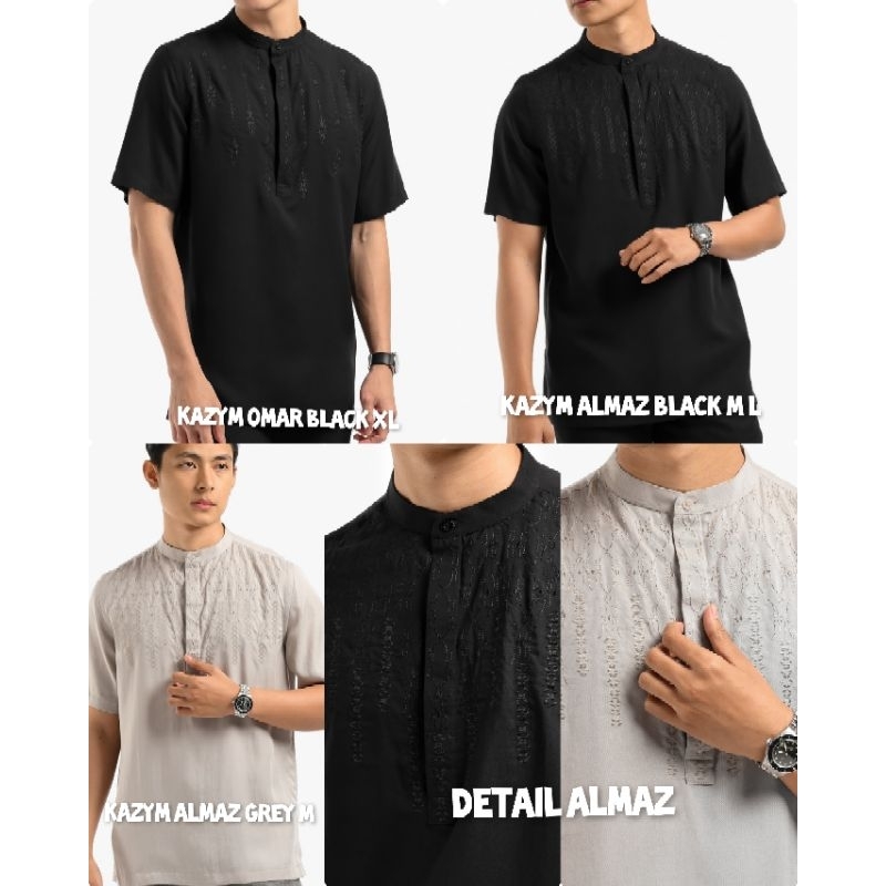 KAZYM OMAR & ALMAZ SHIRT BY HEYMALE.ID