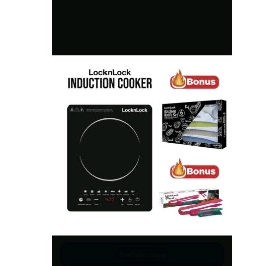Lock N Lock Kompor Listrik/Induksi Portable (Smart Series)/Kompor listrik murah/locknlock murah