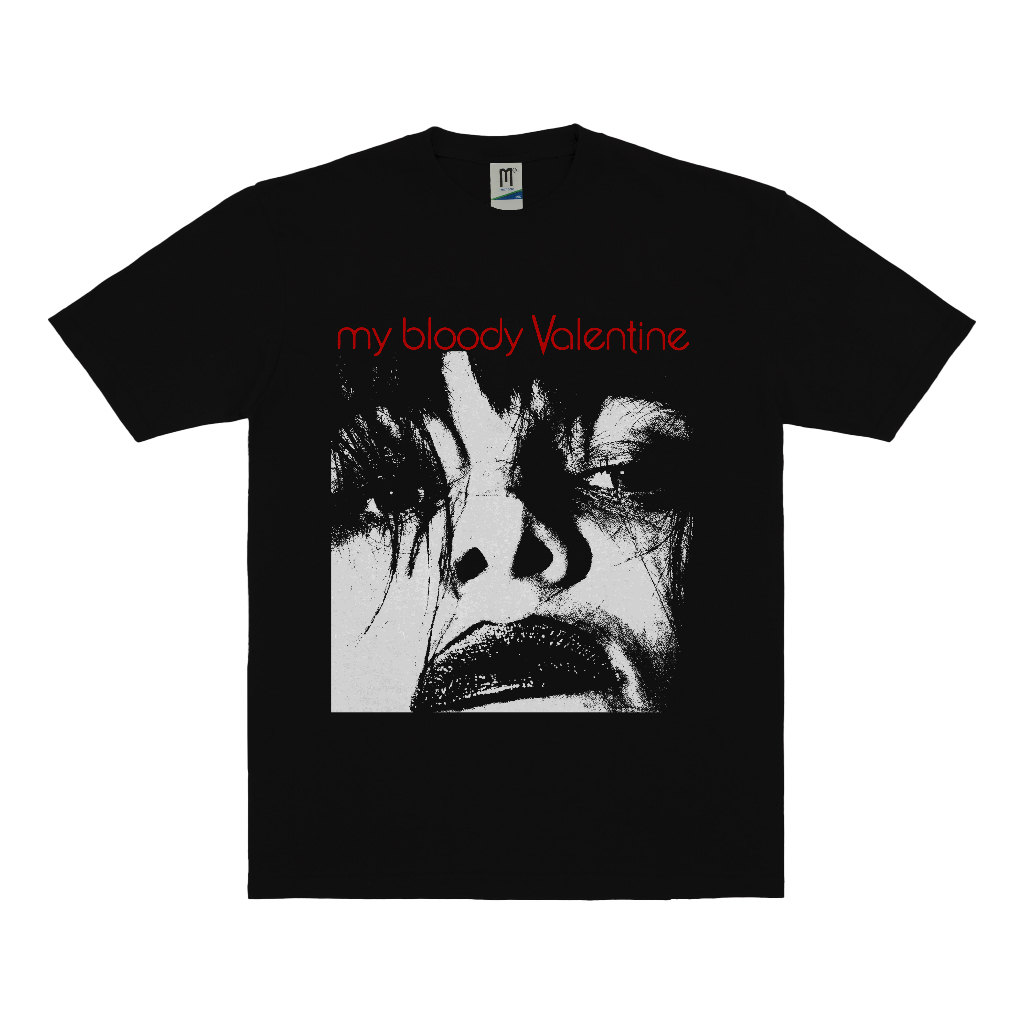 KAOS BAND MY BLOODY VALENTINE VINTAGE | T-SHIRT BAND MY BLOODY VALENTINE | MY BLOODY VALENTINE HITAM