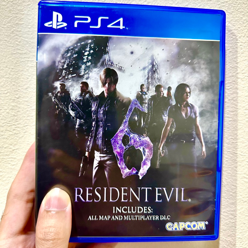 Resident Evil 6 Ps4 RE 6 Playstation bd Ps 4 Game RE6 Residen evil6 biohazard Village Kaset Ps5 Play