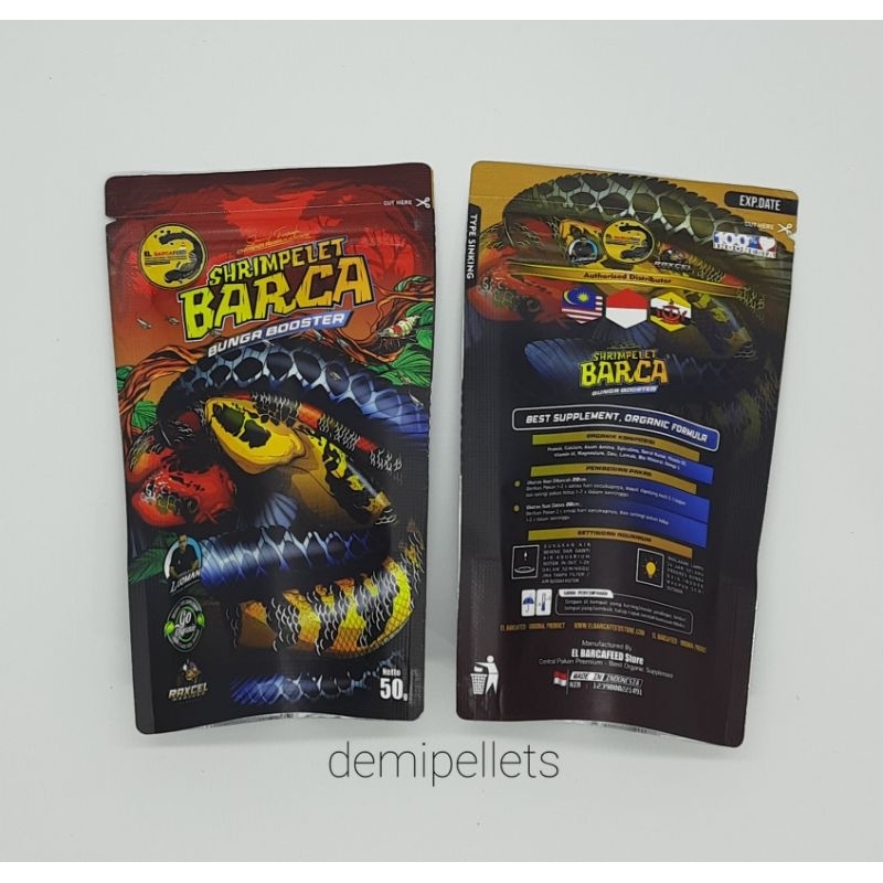 SHRIMPELET BARCA Bunga Booster Channa Maru 50 Gram