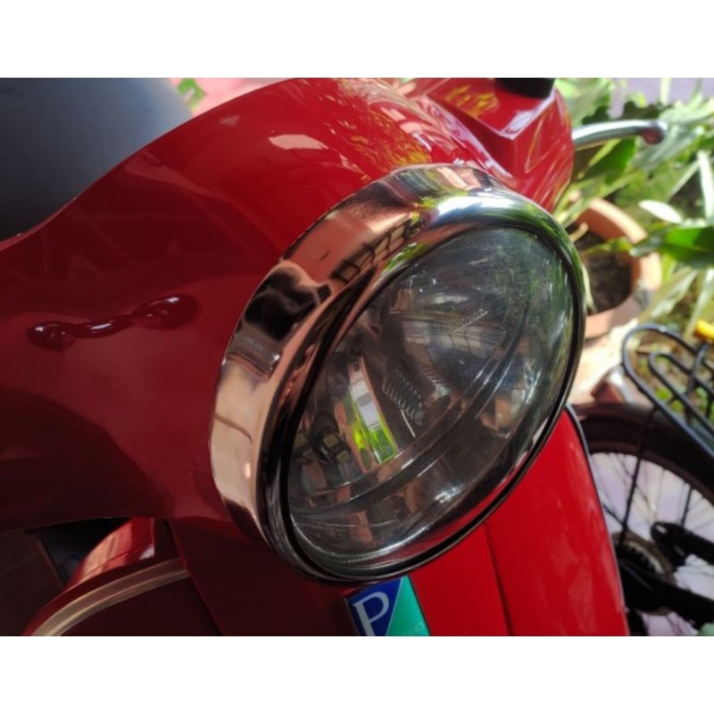ring lampu Vespa LX/List lamp vespa LX/aksesoris Vespa matic