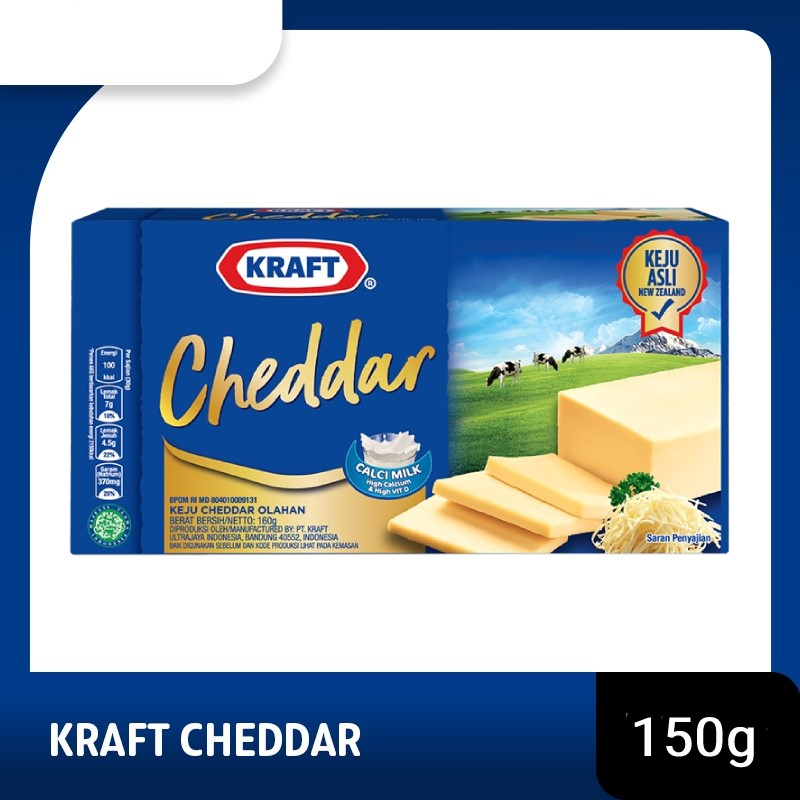 

Kraft Cheddar 150 Gr