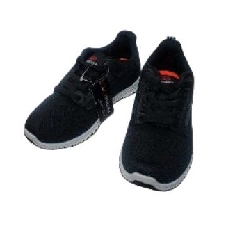 Sepatu Hitam Wukira Apollo Hitam Putih Sepatu