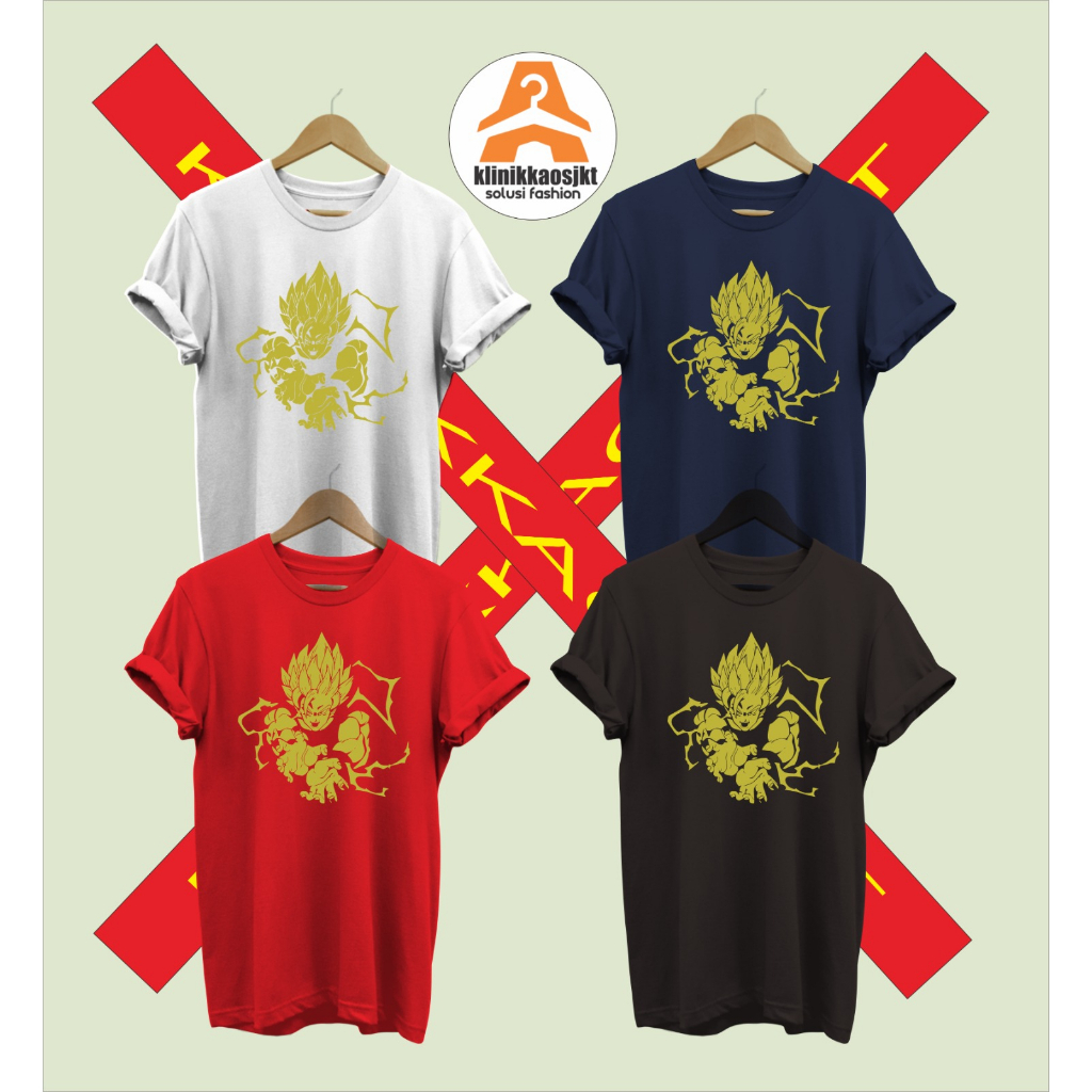 BAJU - KAOS DRAGON BALL FANS - TSHIRT DRAGON BALL Z TYPE 1