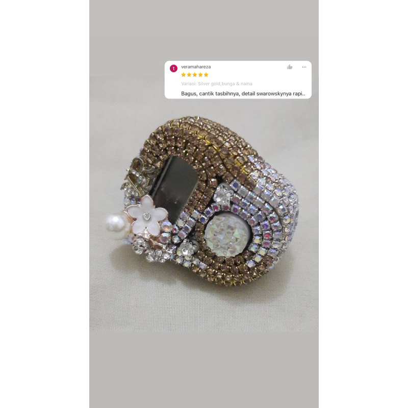 Nisa Aydrus - ALARM Mix New Tasbih Digital Swarovski Premium TN15