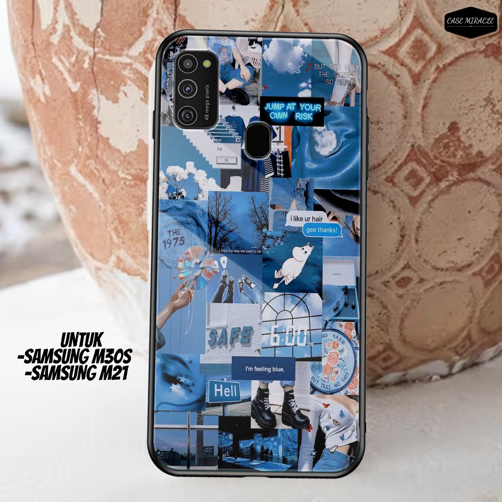 Case SAMSUNG M30S / SAMSUNG M21 - Casing SAMSUNG M30S Terbaru CASE MIRACLE [ MOTIF 03 ] Cassing Hp -