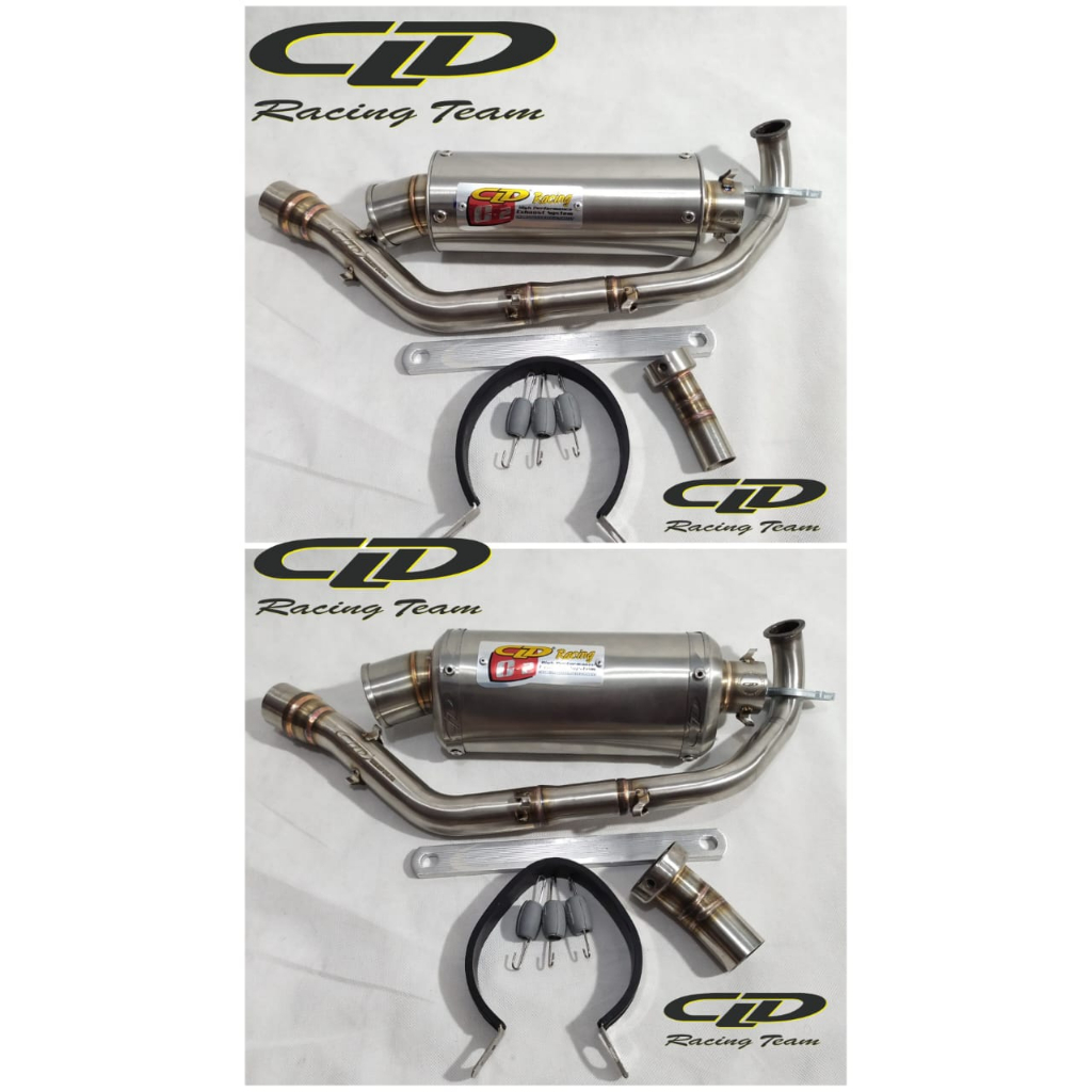 Knalpot Original CLD Type C1 Bulat C1 Oval Genio Beat Deluxe Scoopy 2021