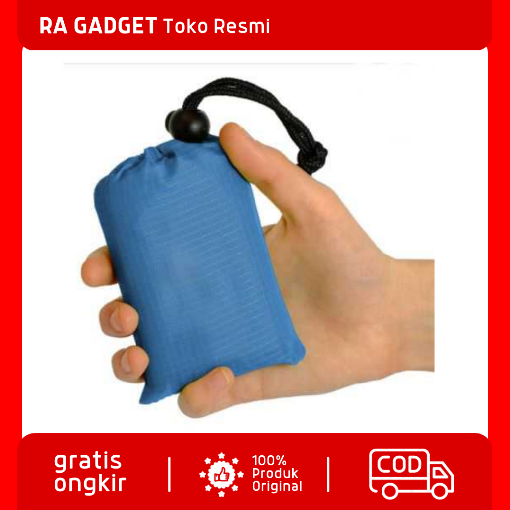 Karpet Camping Lipat Tebal Waterproof 140 x 152cm / Karpet Gelaran Gulungan Tikar Matras Gulung Alas