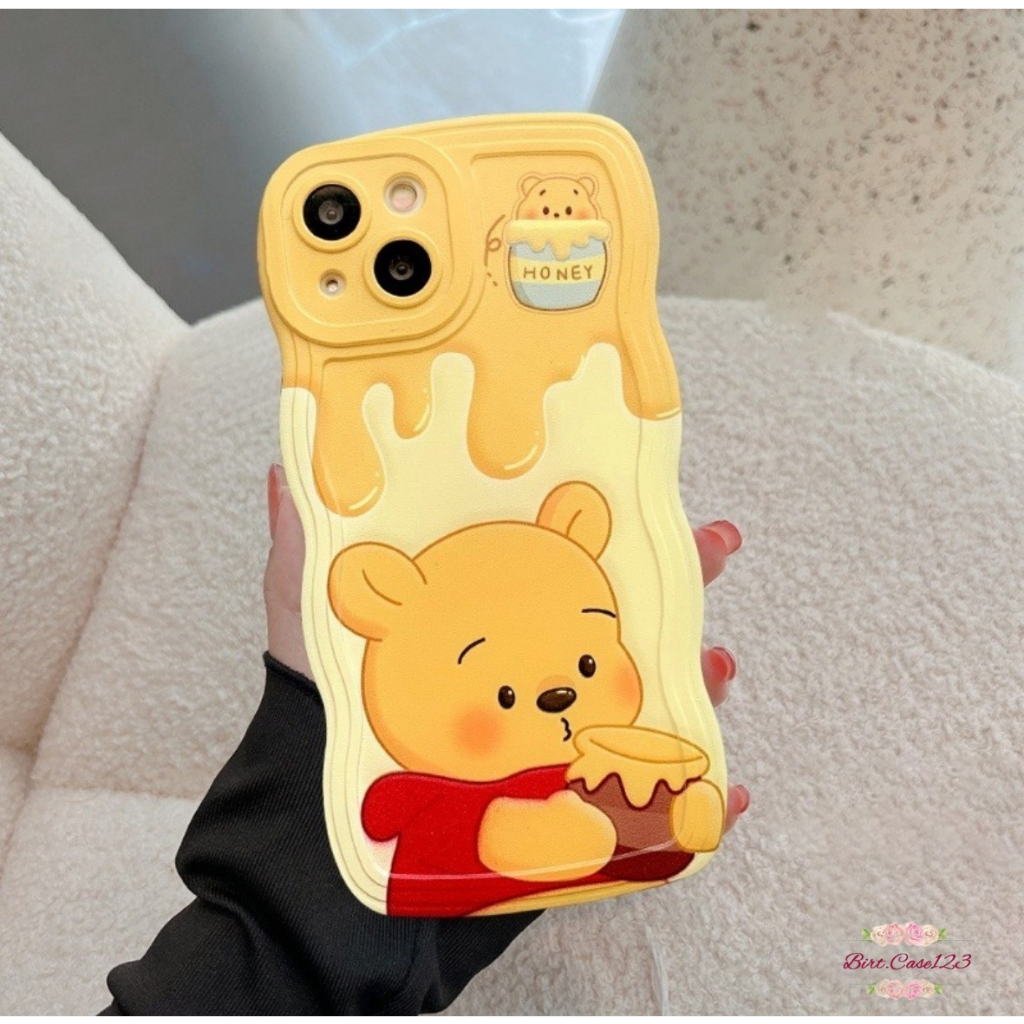 CUSTOM SOFTCASE WAVE GELOMBANG CLEAR CUSTOM LOTSO AND FRIEND FOR IPHONE 7 8 7+ 8+ X XS XR XS MAX 11 12 13 14 PRO MAX PLUS BC7556