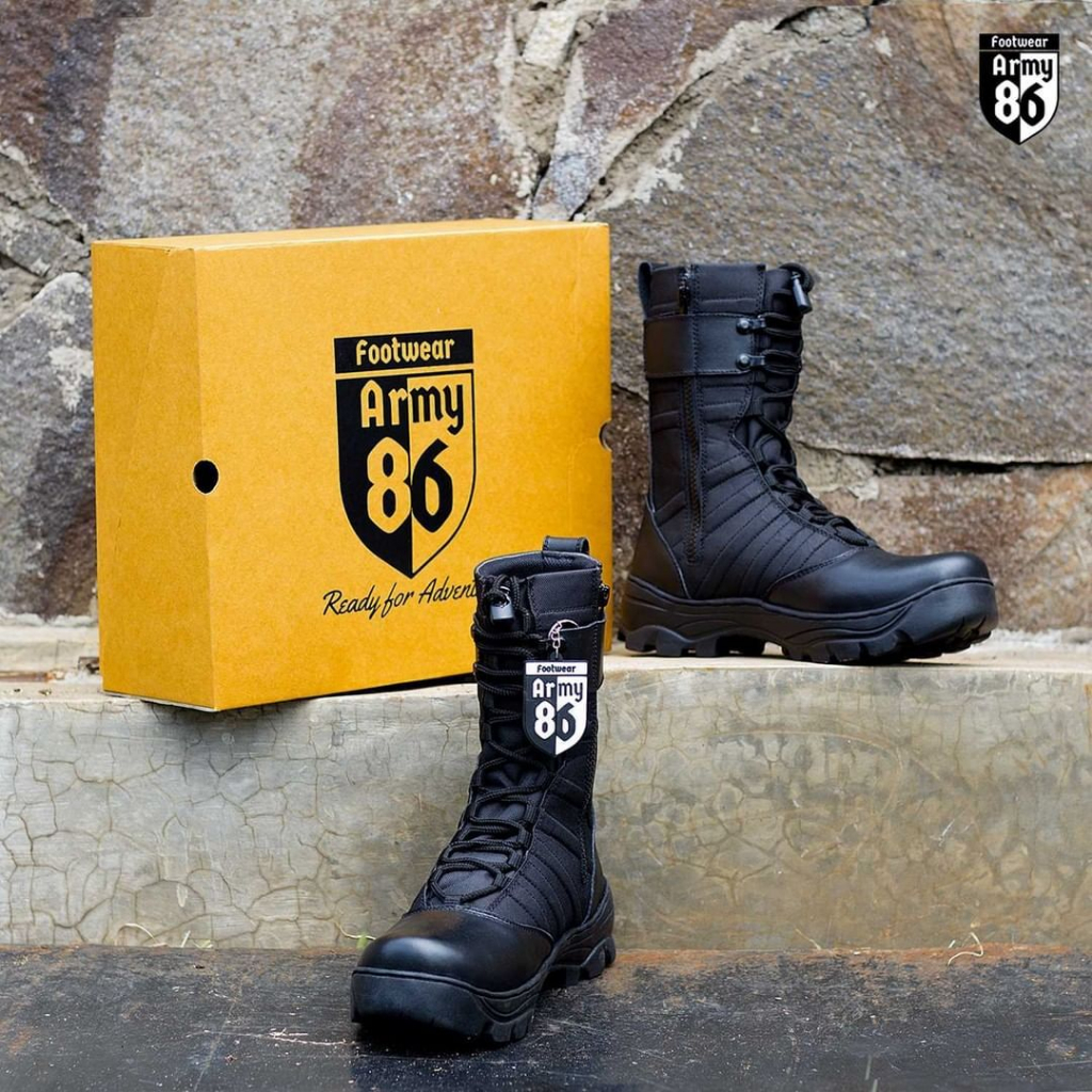 Sepatu PDL TNI POLRI Ninja TItans Wariors Army 86