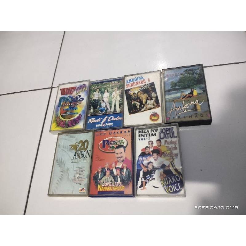 kaset pita pop ambon