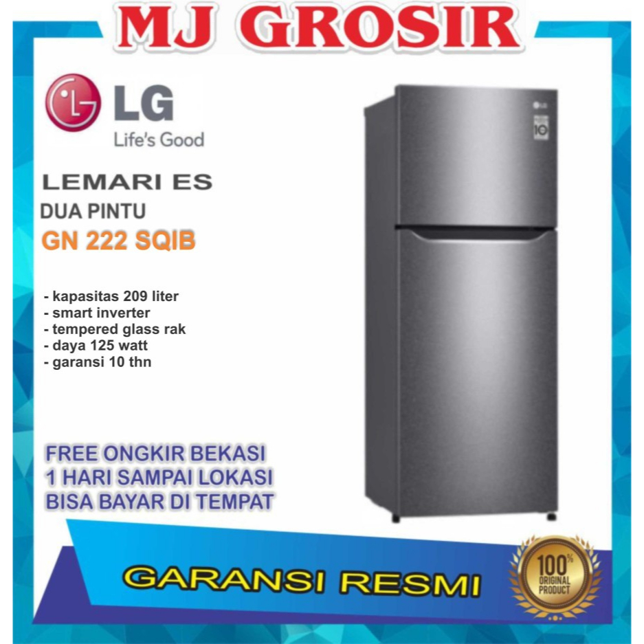 KULKAS LG GN-B 222 SQIB LEMARI ES 2 PINTU GN-B 215 SQMT / GV-B212PQBM INVERTER