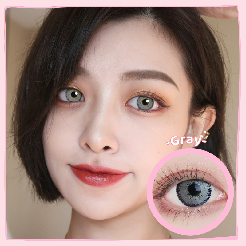 SOFTLENS SOLITAIRE  COLORED LENSES-Magic grey 14.5mm