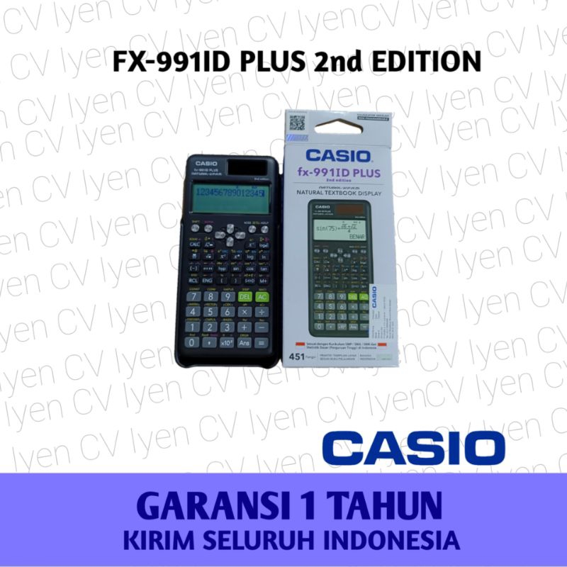 Kalkulator Scientific CASIO FX-991ID PLUS / fx 991 / 991id plus