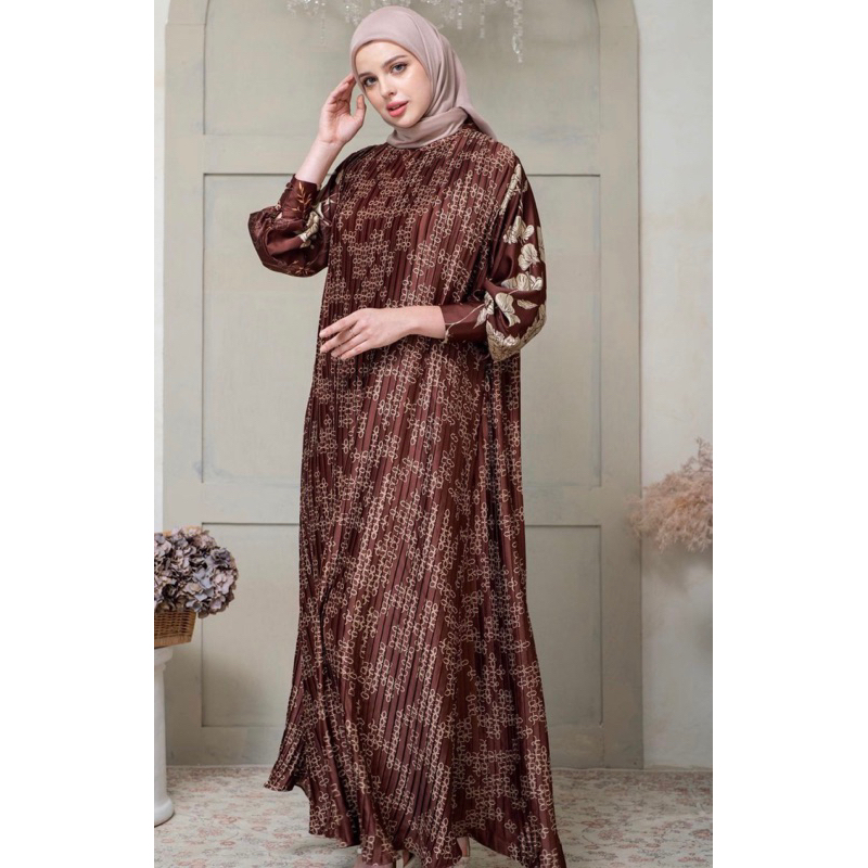 Heaven Lights Arunika asha pleats dress xl