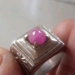 Natural Ruby Rubi Burma ORI Asli Alam No Heat Real Pict Unik Imut Karakteristik Koleksi Batu Mulia P