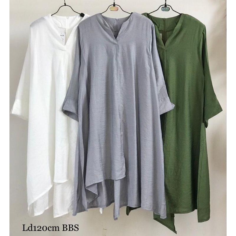 TUNIK KATUN IMPORT WANITA TUNIK LEBARAN