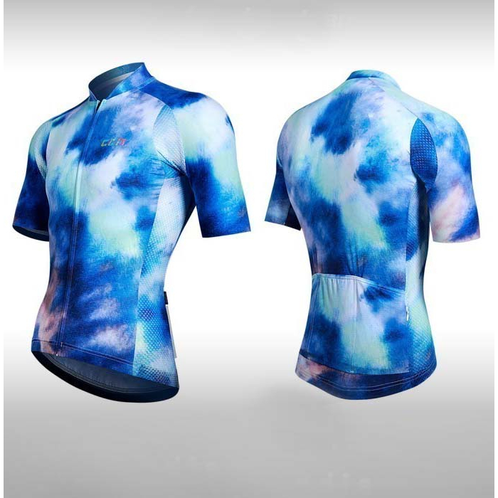 CCN Sport Core Men Jersey IRIDESCENT Blue - Jersey Baju Sepeda Pria