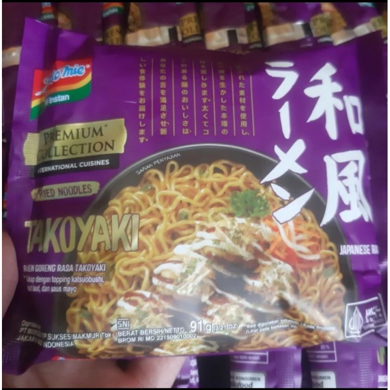 

Indomie Mi Instan Fried Noodles Takoyaki Japanese Ramen 91 Gram