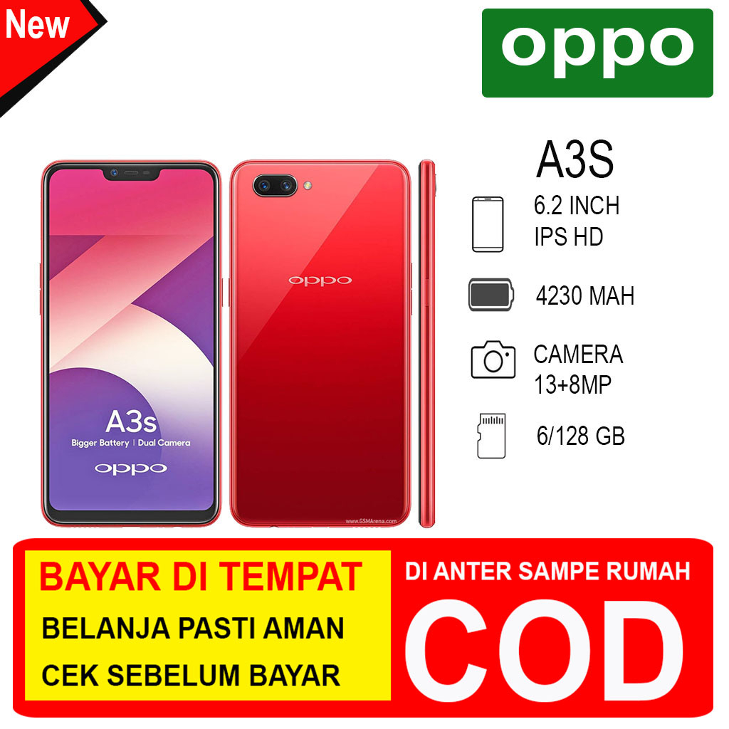 OPPO A3S RAM 6/128 NEW