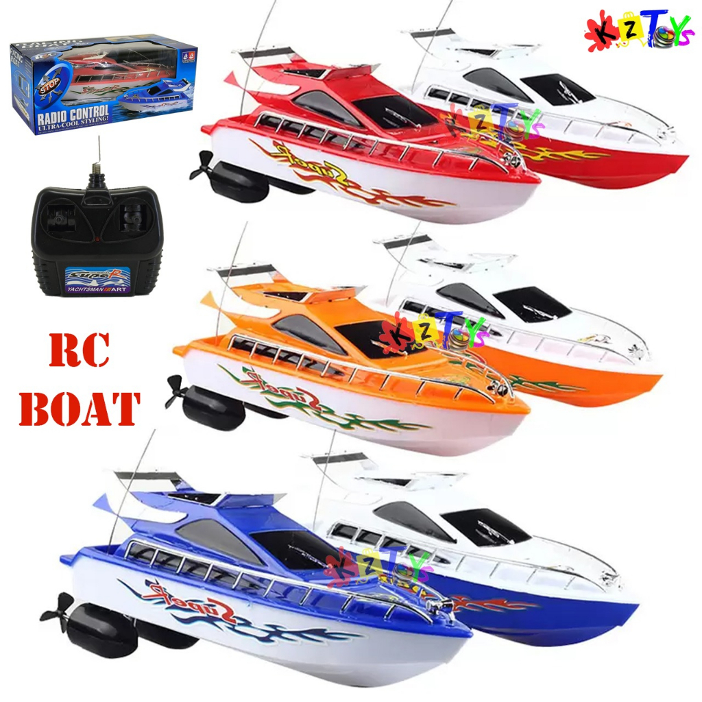 RC BOAT MAINAN PERAHU AIR 1:12 REMOTE CONTROL RACING KAPAL LAUT SUPER