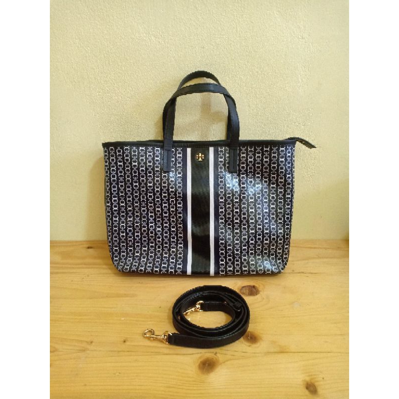 tas tory burch preloved minus tote sling bag