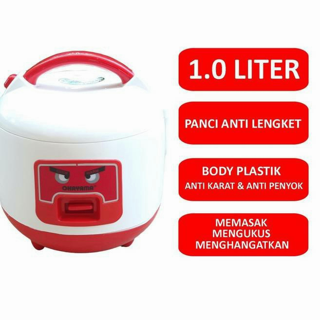 YUN Mall PROMO SPESIAL   BIG SALE Magic Com Okayama 105 - Kapasitas 1 Liter / Rice Cooker